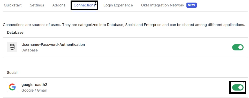 Auth0 - Conexões
